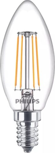 LED E14 GYERTYA 4,3W 470lm 2700K