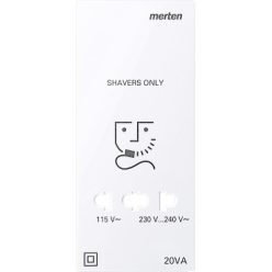 CENTRAL PLATE FOR SHAVER SOCKET,