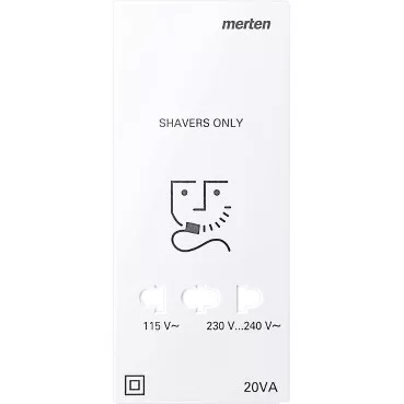 CENTRAL PLATE FOR SHAVER SOCKET,