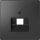 MERTEN D-LIFE FEDLAP 1XRJ45 ANTRACIT
