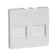 MERTEN FEDLAP, 2XRJ45MODULÁRIS