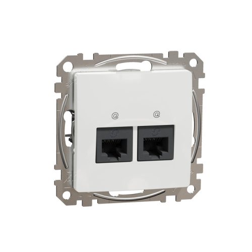 SEDNA ÚJ 2xRJ45 CAT5e UTP ALJ FEHÉR*