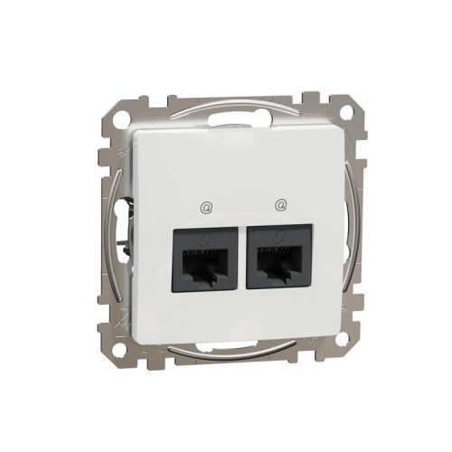 SEDNA ÚJ 2xRJ45 CAT6 UTP ALJ FEHÉR*