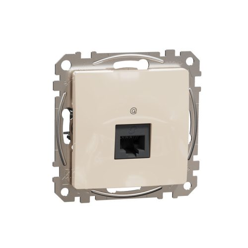 SEDNA ÚJ 1xRJ45 CAT5e UTP ALJ BÉZS*