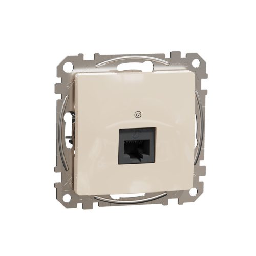 SEDNA ÚJ 1xRJ45 CAT6 UTP ALJ BÉZS*