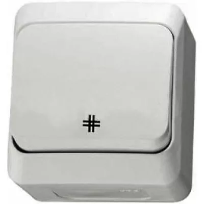 CEDAR PLUS 107 KERESZT FEHÉR IP44