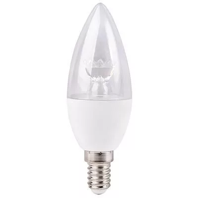 LED E14 6W gyertya 480lm 4000K@