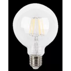 LED E27 7W glob filament 870lm4000K@