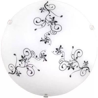 BLOOMY MENNYEZETI D25CM, FEKETE MIN