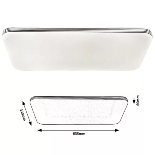 OSCAR, BEL.MENNY,.LED 36W, KRÓM,L63@