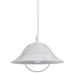 FÜGGESZTÉK ROLLYS 1*60W E27 FEHÉR@