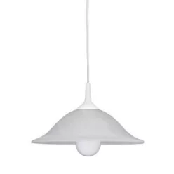 FÜGGESZTÉK FIX 1*60W E27 FEHÉR MUR@