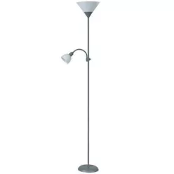 ACTION ÁLLÓ,OLV.KARRAL EZÜST,FEHÉR @