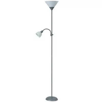 ACTION ÁLLÓ,OLV.KARRAL EZÜST,FEHÉR @