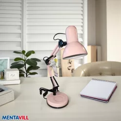 SAMSON Satus asztali 1*60W E27rózsa