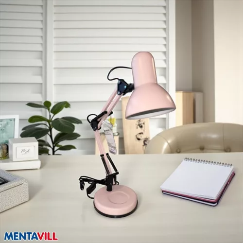 SAMSON Satus asztali 1*60W E27rózsa