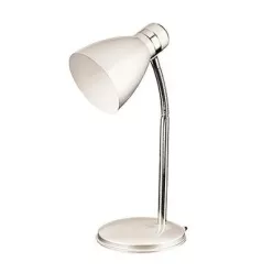 ÍRÓASZTALI LÁMPA 1*40W E14 FEHÉR