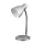 ÍRÓASZTALI LÁMPA 1*40W E14 EZÜST