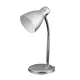 ÍRÓASZTALI LÁMPA 1*40W E14 EZÜST