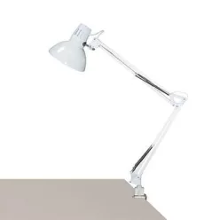 ASZTALI LÁMPA SATUS 1*60W E27 FEHÉR@