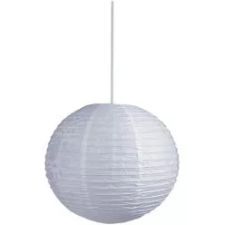 RICE függeszték rizspapír fehérD40