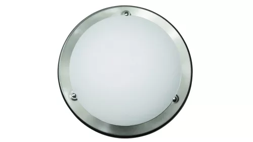 UFO MENNYEZETI D40CM SZATIN KROM,@