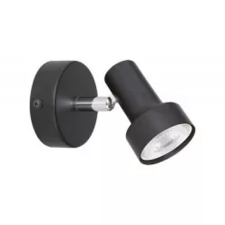 Konrad spot, GU10 MAX 5W, fekete