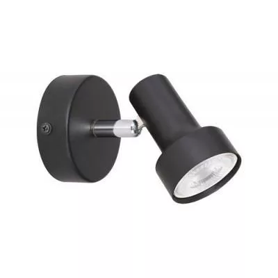 Konrad spot, GU10 MAX 5W, fekete