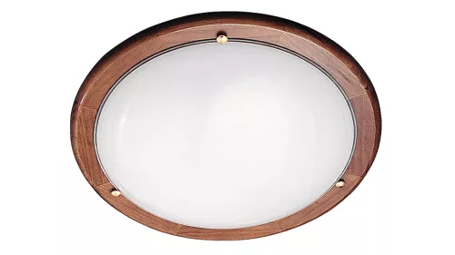 MENNYEZETI LÁMPA 2*60W E27 TÖLGY@