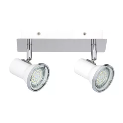 STEVE spot LED GU10 2X4,5W feh/kr