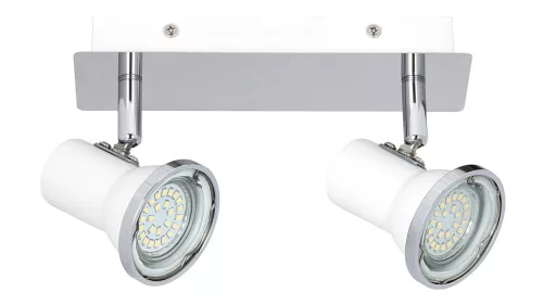 STEVE spot LED GU10 2X4,5W feh/kr