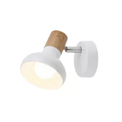 HOLLY spot E14 1X 40W,fehér/bükk