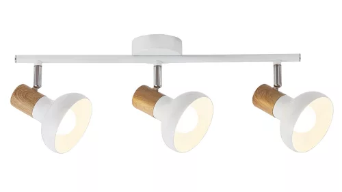 HOLLY spot E14 3X 40W,fehér/bükk