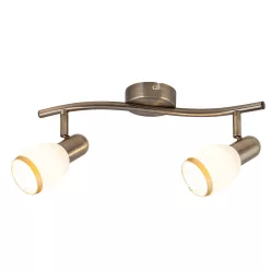 ELITE 2-es szpot E14 2x40W bronz