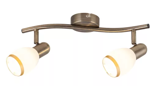 ELITE 2-es szpot E14 2x40W bronz