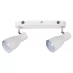 EBONY 2-es spot E27  2x20W fehér