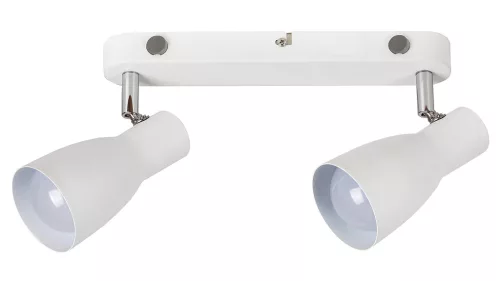 EBONY 2-es spot E27  2x20W fehér