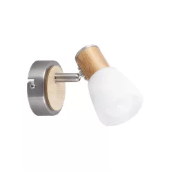 GAVIN spot E14 40W sz.króm/bükk