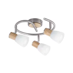 GAVIN spot E14 3x40W sz.króm/bükk