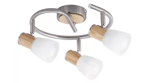 GAVIN spot E14 3x40W sz.króm/bükk