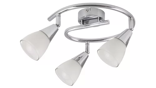 NICOLETTE spot E14 3X40W króm/feh