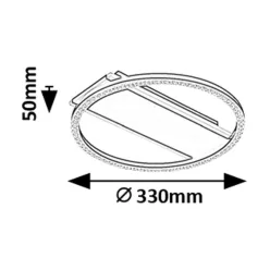 Kerstin,belt.menny. LED24W, D33cm@