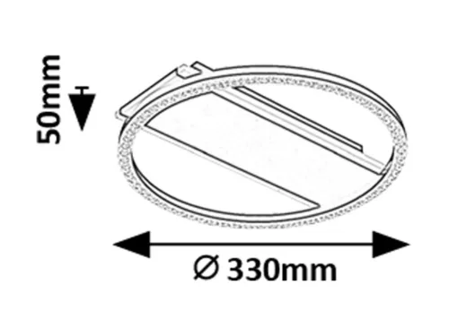 Kerstin,belt.menny. LED24W, D33cm@