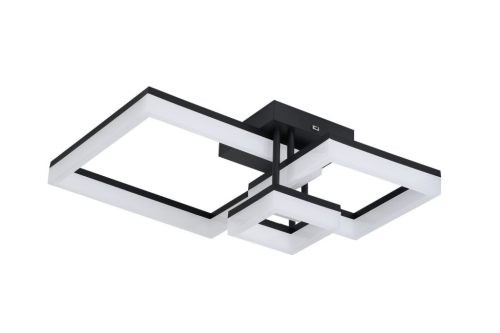 Amilia menny.LED22W 47x47cm fekete@
