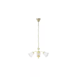 CSILLÁR 3*40 W E14 ARANY/VIRÁGOS A.@