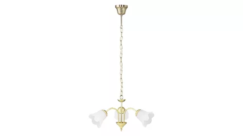 CSILLÁR 3*40 W E14 ARANY/VIRÁGOS A.@