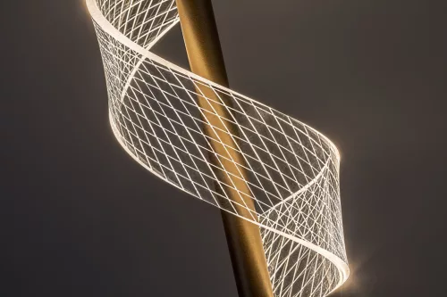 Zofrael,belt.függ.LED6 D13cm arany