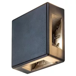 LIPPA,KÜL.FALI,FEKETE,LED 6W,4 FÉNY