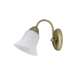 FALIKAR 1*40W E14 BRONZ/FEHÉR BÚRA@