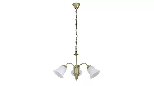 CSILLÁR 3*40W E14 BRONZ/FEHÉR BÚRA@